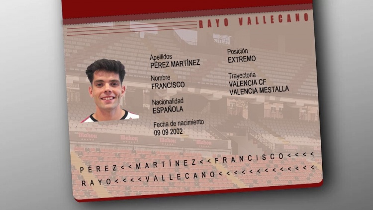 DB电竞官方网站-官方：瓦伦西亚22岁边锋弗兰-佩雷兹转会巴列卡诺，签约4年